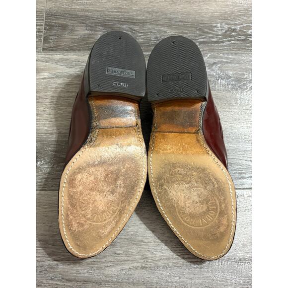 Vintage Allen Edmonds Brown Grayson Leather Tassel Loafers Preppy - Men’s 9.5 main image 8